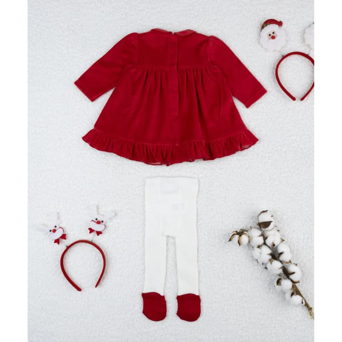 Hot Conjunto vestido y leotardos niña Navidad Recién Nacido·Ropa Y Accesorios|Ropa Y Accesorios·Vestidos