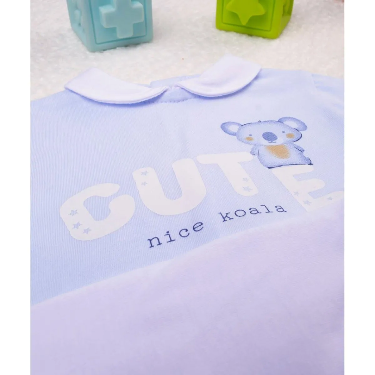 Online Conjuntos de jersey azul y crema con polainas Ropa Y Accesorios·Conjuntos|Recién Nacido·Ropa Y Accesorios