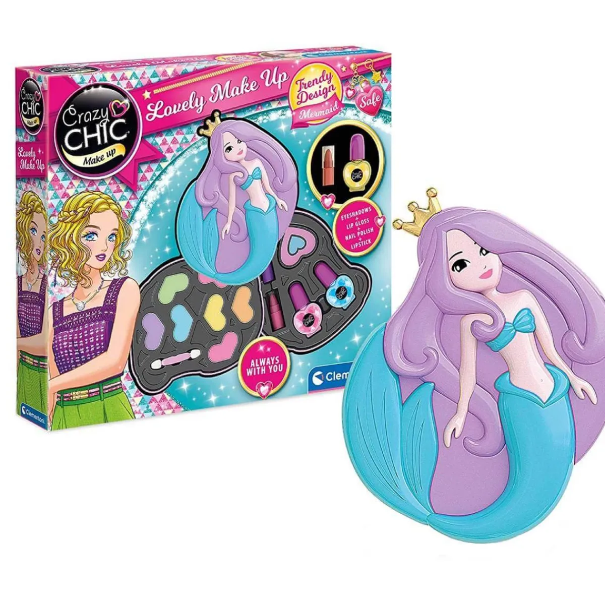 Crazy Chic - Neceser maquillaje sirena*CLEMENTONI Online