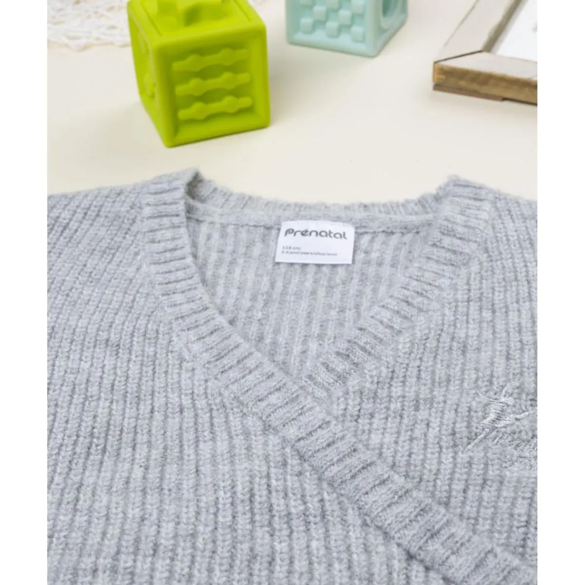 Outlet Cárdigan niña gris con lazo Niña·Niña 2-10 Años|Niña 2-10 Años·Jerséis Y Sudaderas
