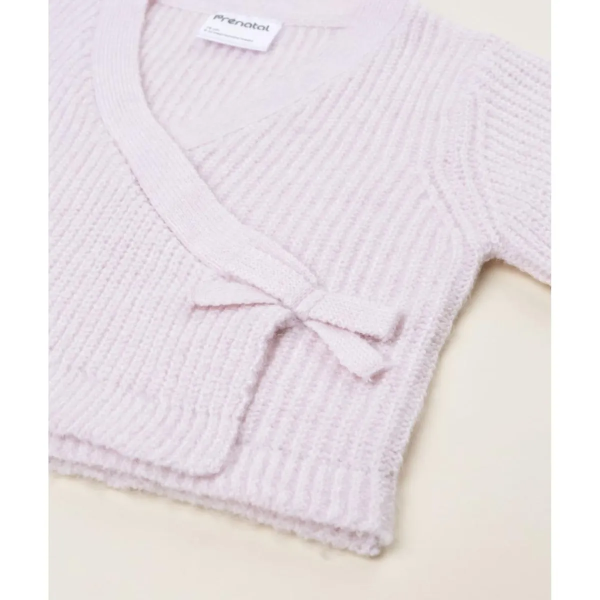 Best Cárdigan niña rosa con lazo Niña·Bebé Niña 3-36 Meses|Bebé Niña 3-36 Meses·Jerséis Y Cardigans