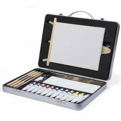 Creamania - Maletín metálico con accesorios de pintura*CREAMANIA UNISEX Discount