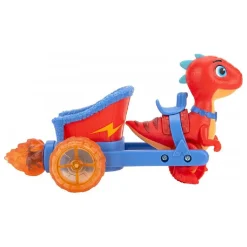 New Dino Ranch - Vehiculo + Figura Coleccionables Y Mini Mundos
