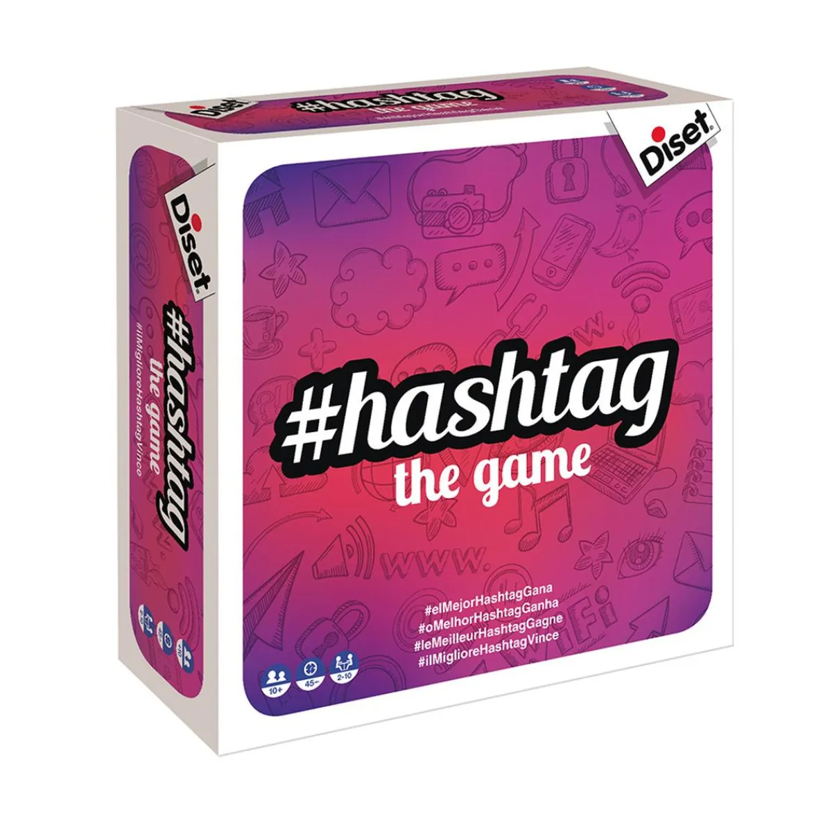 New Diset - Hashtag el Juego Juegos Y Puzzles|Friki Zone