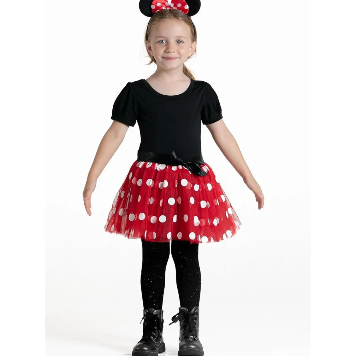 Disfraz Adulto en Rojo, Blanco y Negro XS ㅤ*TOYS "R" US New