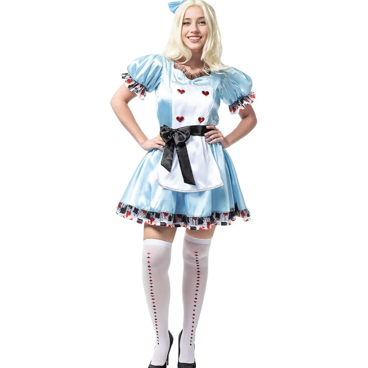 Disfraz de Alicia Deluxe para mujer XL Halloween|Disfraces