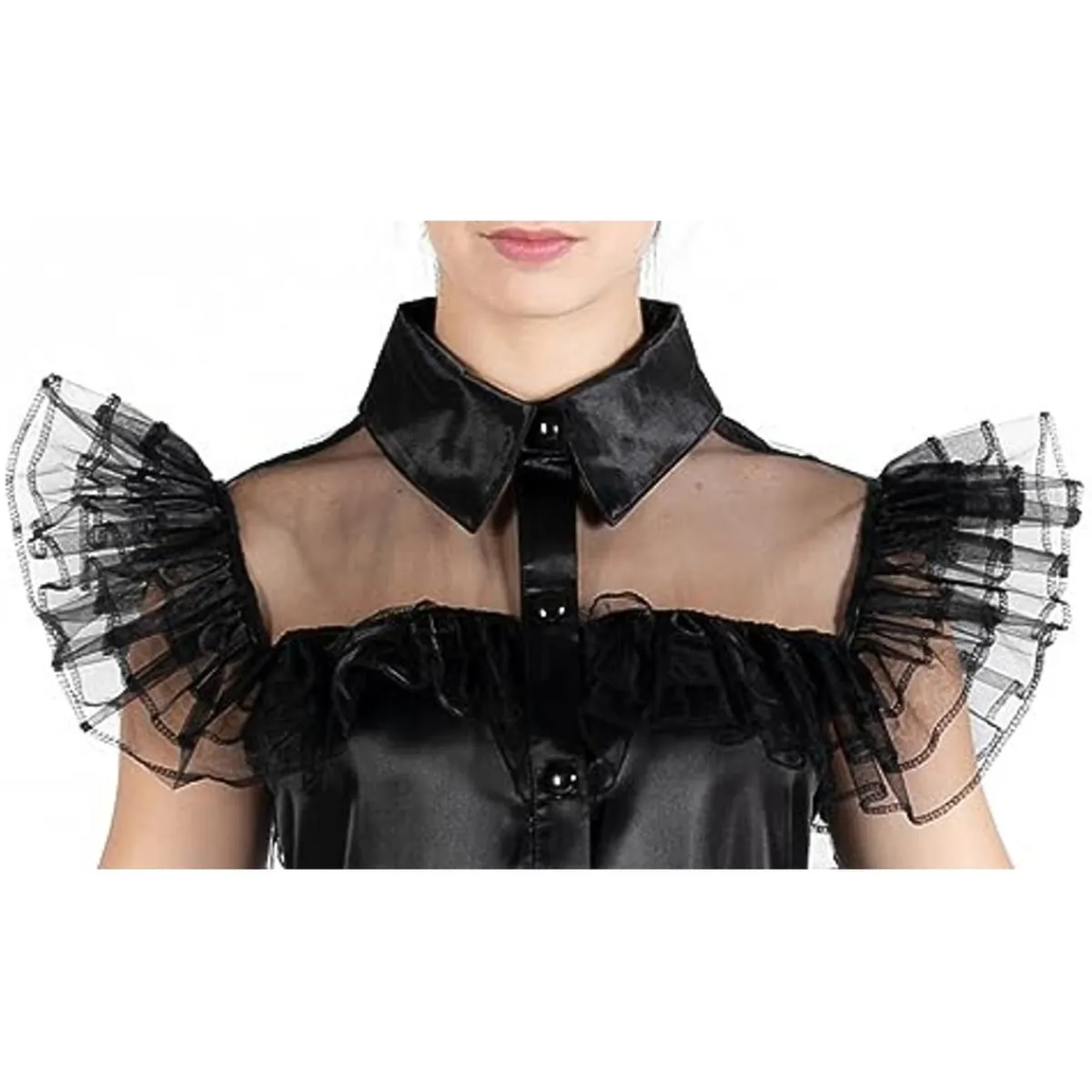 Disfraz de baile Rave'N Dance estilo Wednesday Addams, color negro, talla S ㅤ*TOYS "R" US Online