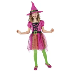 Sale Disfraz de Bruja Superstar Rosa Talla M (5-7 años) Disfraces|Halloween