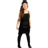 Disfraz de charlestón negro para niña 10-12 años*Funidelia Best