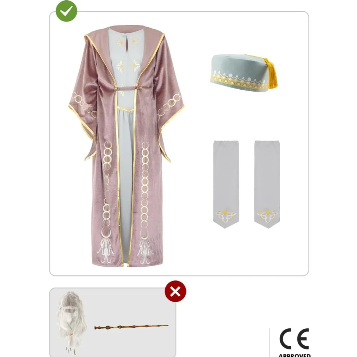 Disfraz de Dumbledore Harry Potter para niños 10-12 años*Funidelia Online