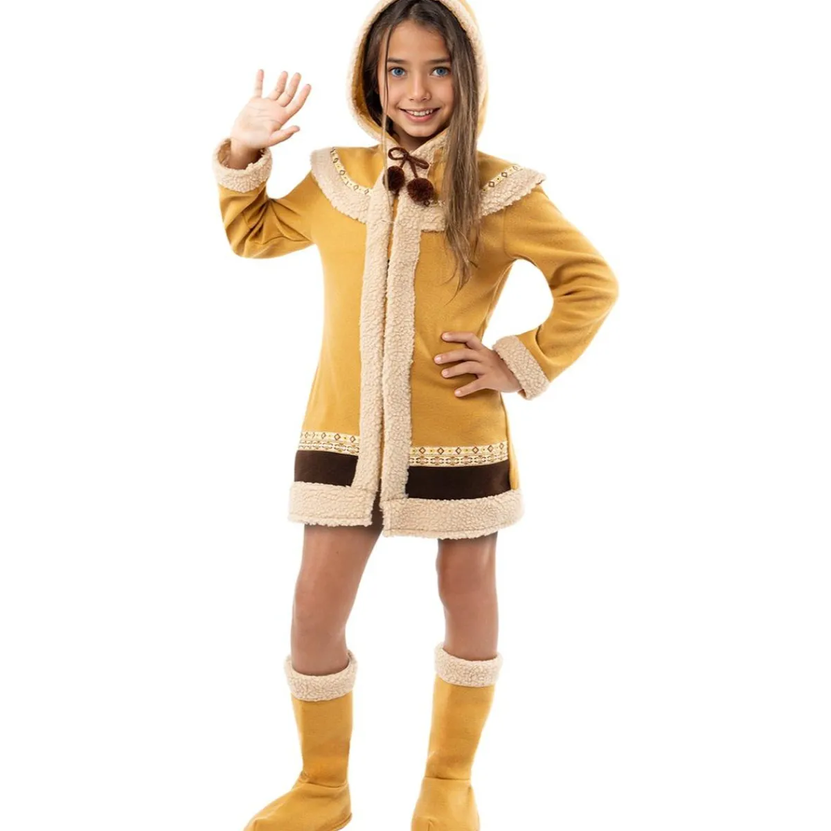 Disfraz de esquimal para niña 3-4 años*Funidelia Outlet