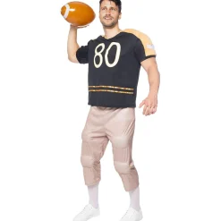 Discount Disfraz de fútbol americano musculoso para hombre M Disfraces|Halloween