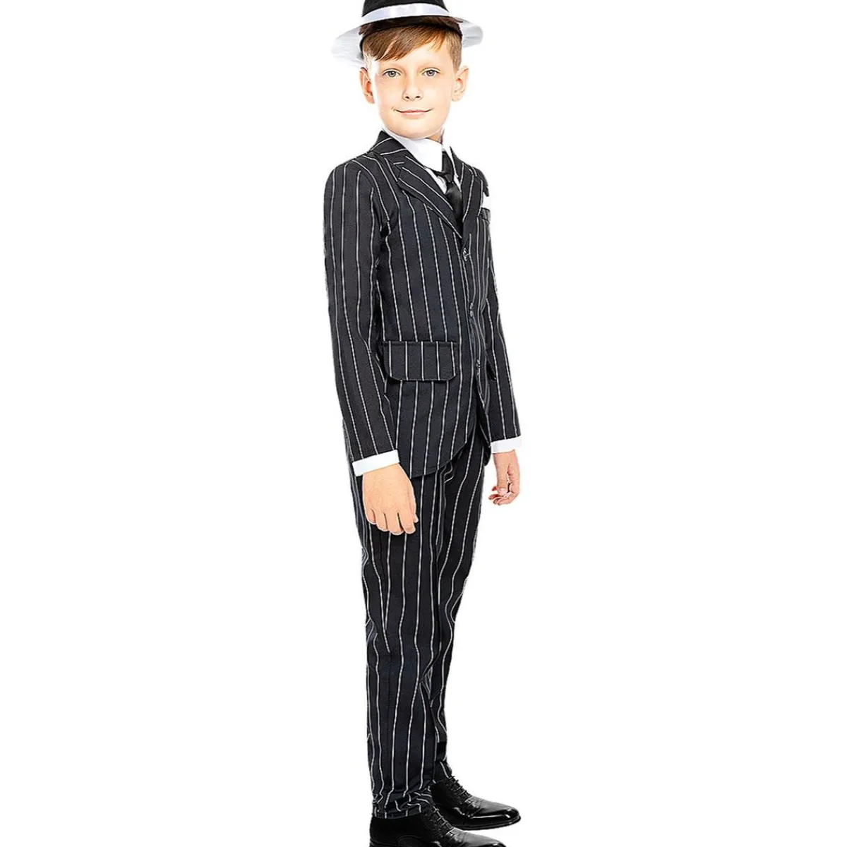 Hot Disfraz de gangster para niño 10-12 años Halloween|Disfraces