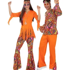 Disfraz de Hippie feliz para mujer M*Funidelia Online