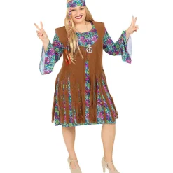 Disfraz de hippie para mujer L*Funidelia New