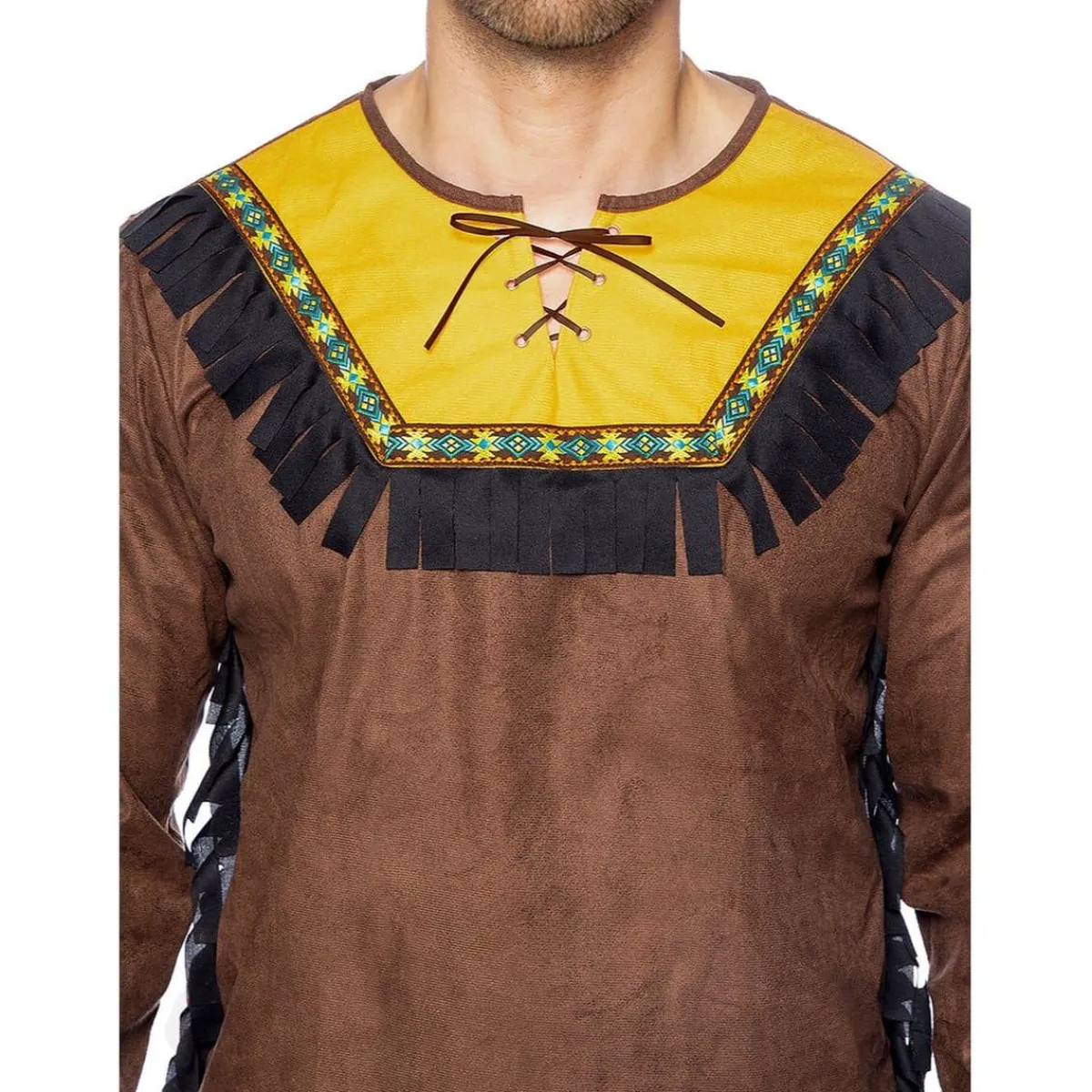 Disfraz de Indio Deluxe para hombre L*Funidelia Outlet