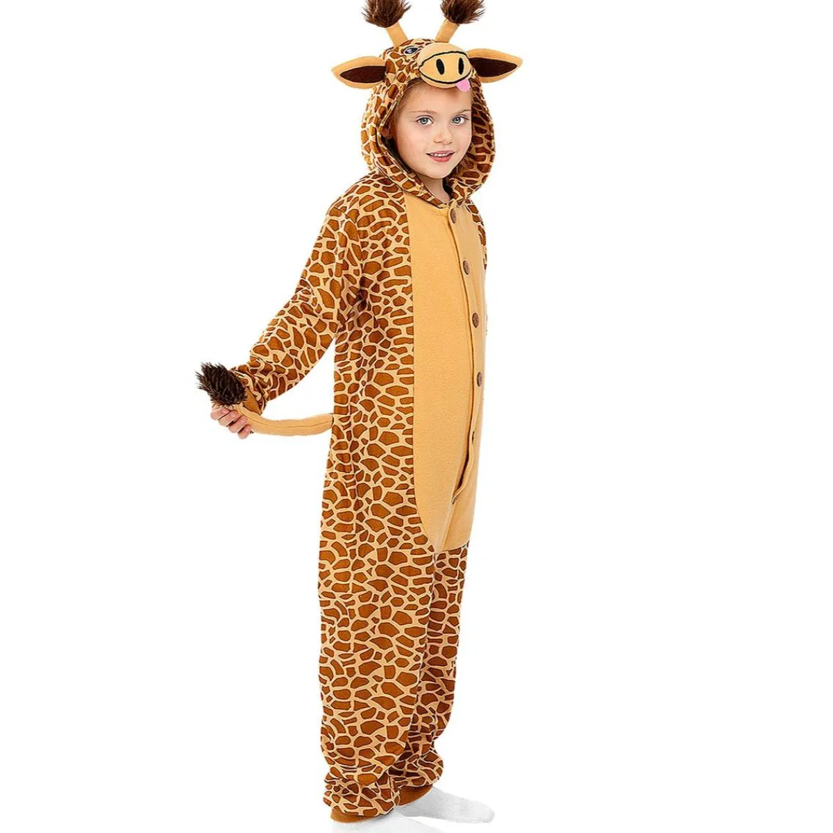 Disfraz de jirafa onesie para niños 7-9 años*Funidelia Online