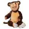 Disfraz de mono bebé 6-12 meses*Funidelia Clearance