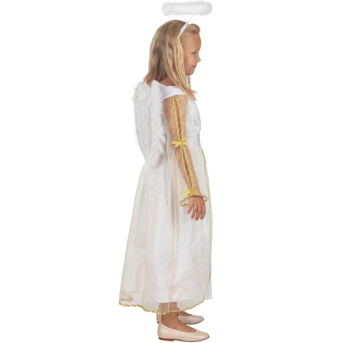 Discount Disfraz de ángel Deluxe niña 3-4 años Disfraces|Halloween