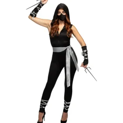 Best Disfraz de Ninja para mujer XXL Disfraces|Halloween