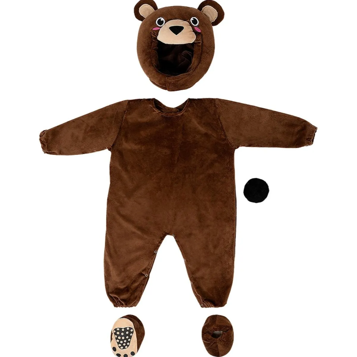 Best Disfraz de oso pardo bebé 6-12 meses Halloween|Disfraces