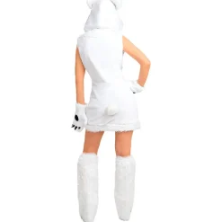 Disfraz de oso polar para mujer M*Funidelia