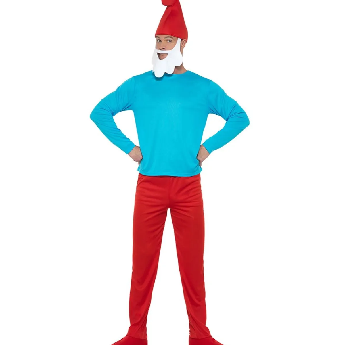 Hot Disfraz de Papá Pitufo M-L para adulto Disfraces|Halloween