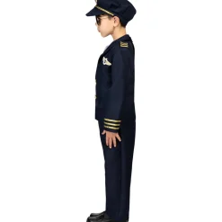 Outlet Disfraz de piloto de aviones para niño 7-9 años Halloween|Disfraces