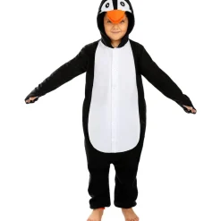 Disfraz de pingüino onesie para niños 10-12 años*Funidelia Online