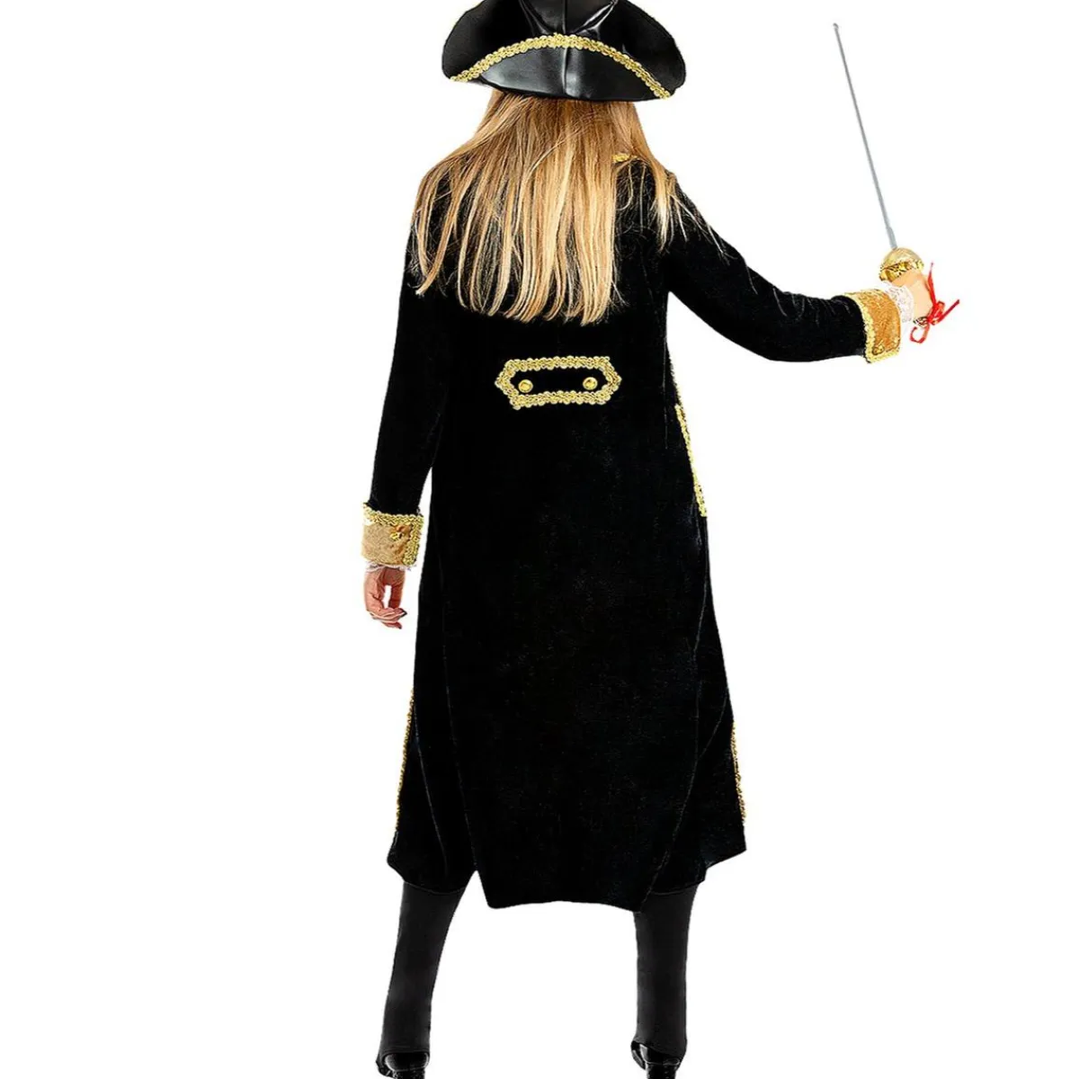 Disfraz de pirata deluxe para mujer - Colección colonial S*Funidelia Best