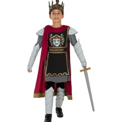 Disfraz de rey Arturo Deluxe para niño 10-12 años*Funidelia Hot