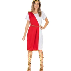 Online Disfraz de romana para mujer M-L Halloween|Disfraces