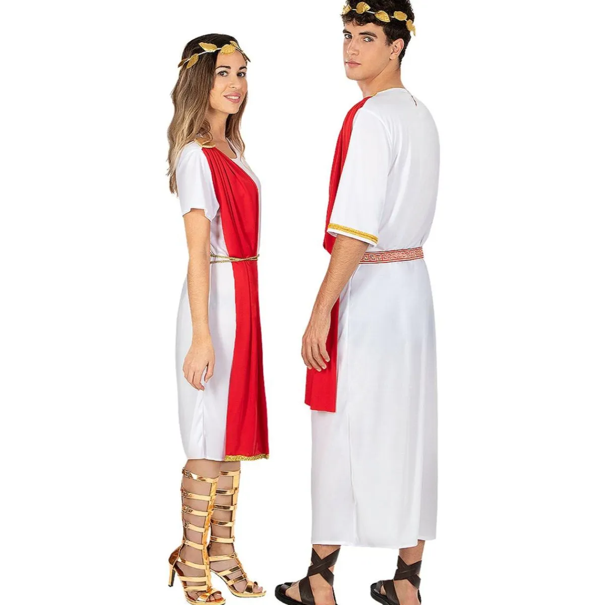 Online Disfraz de romana para mujer M-L Halloween|Disfraces