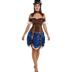 Sale Disfraz de Steampunk corto para mujer XL Disfraces|Halloween