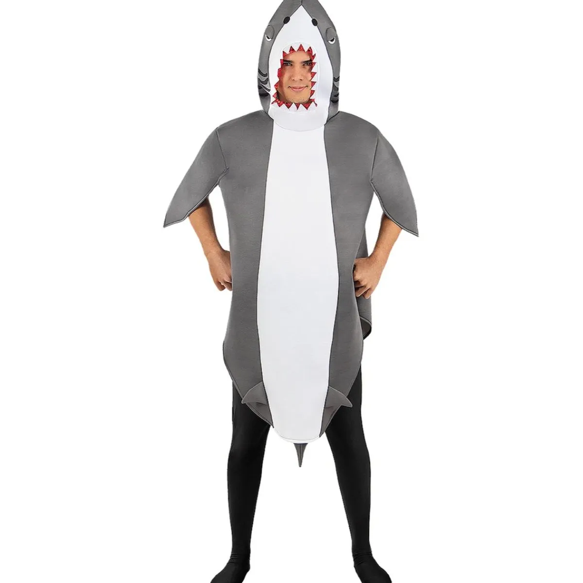 Hot Disfraz de tiburón adulto L-XL Disfraces|Halloween