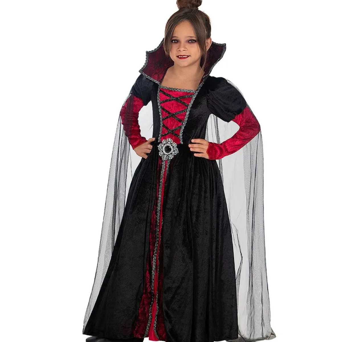 Outlet Disfraz de vampiresa deluxe niña 3-4 años Disfraces|Halloween