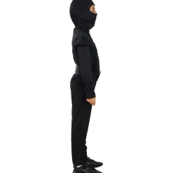 Best Disfraz Ninja negro para niño 7-9 años Halloween|Disfraces