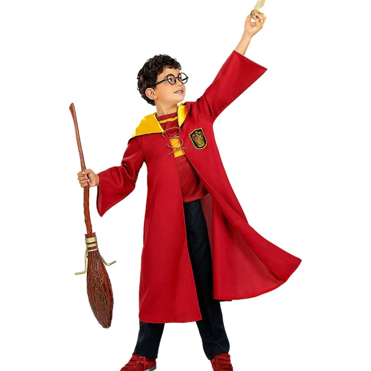 Hot Disfraz Quidditch Gryffindor niños 5-6 años Disfraces|Halloween