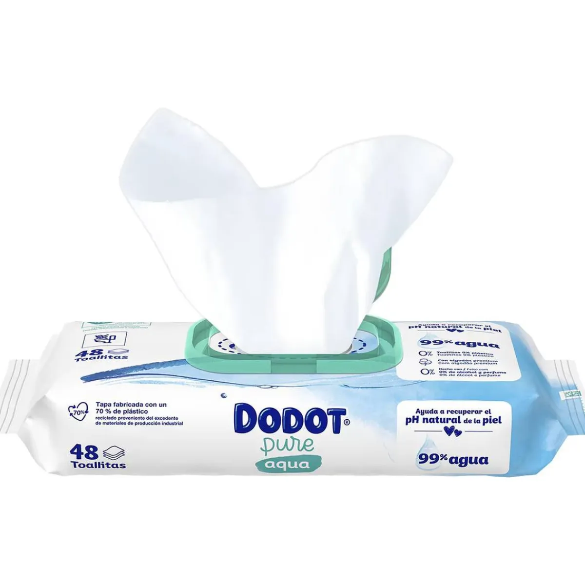 Outlet - Toallitas Aqua Pure 48 unidades Pañales·Toallitas Y Cambiadores Desechables
