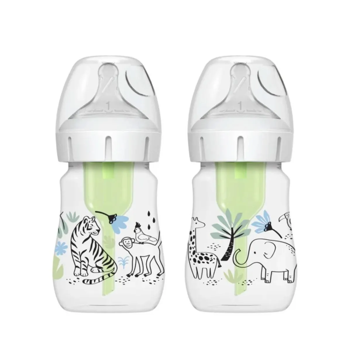 Hot - Pack 2 Biberones Options+ Boca Ancha 150ml - Selva Biberones Y Chupetes·Biberones