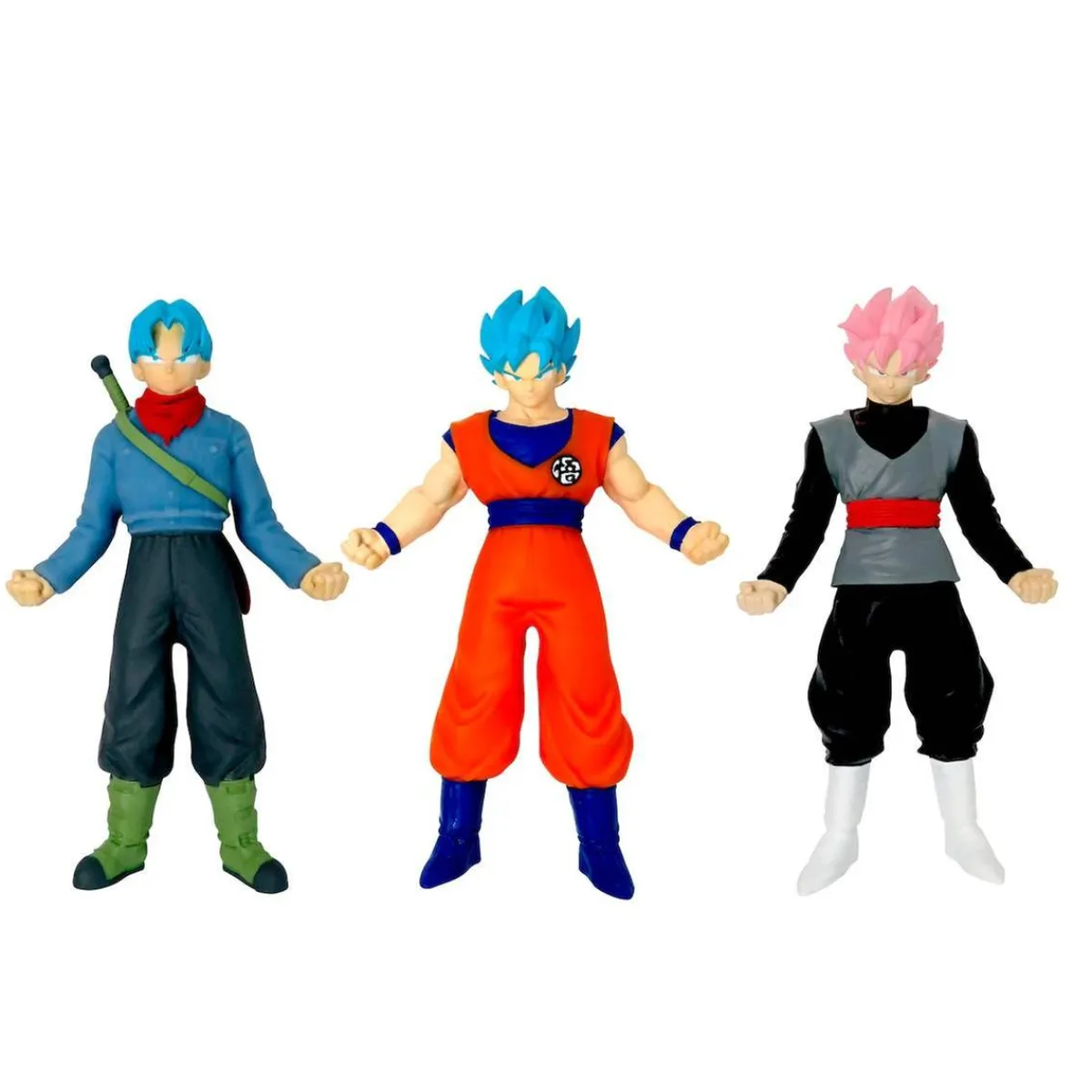 Dragon Ball Super - Pack 3 personajes Monsterflex (Varios modelos)*BIZAK