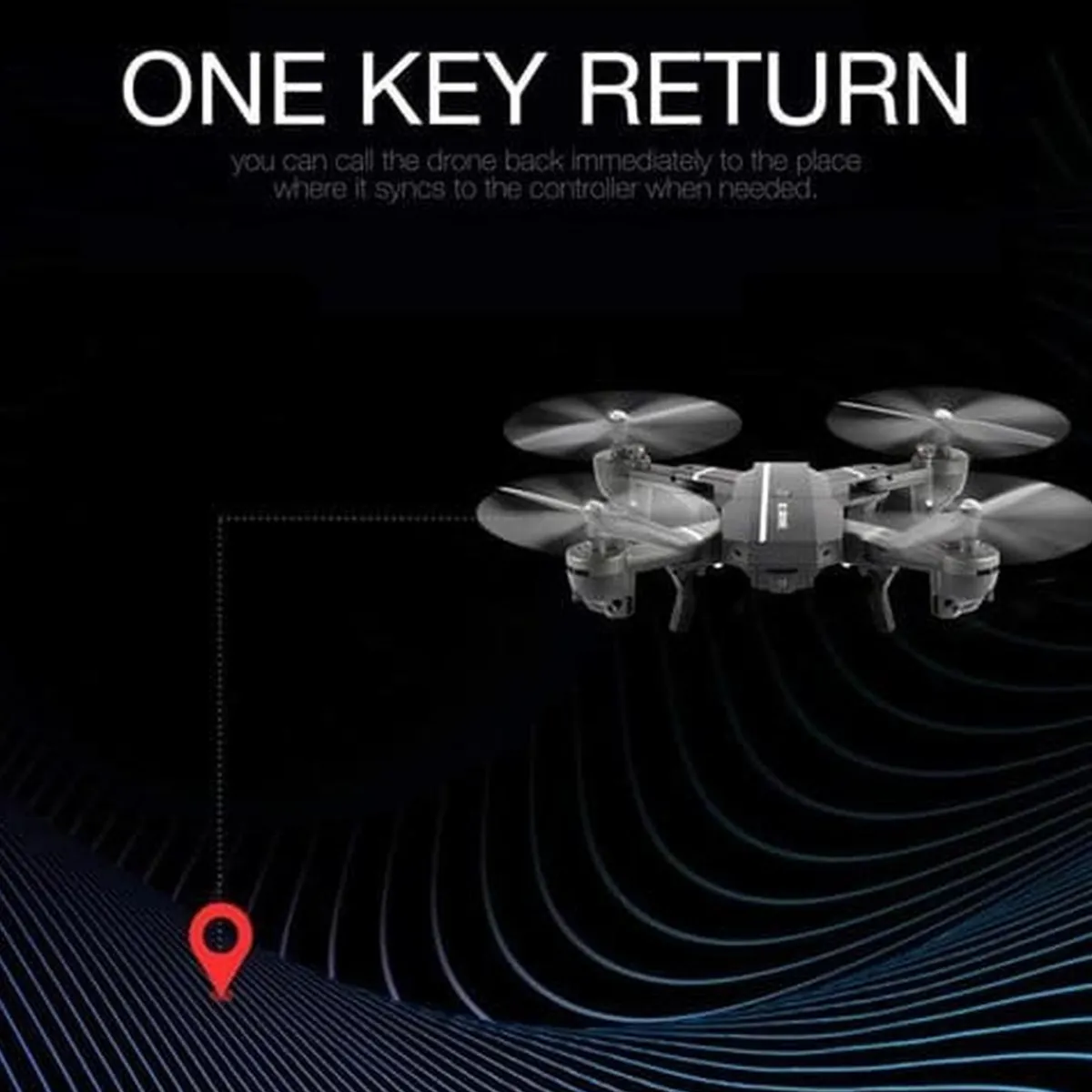Best Dron con cámara de 2 MP 88KLACK07 Vehículos Y Circuitos