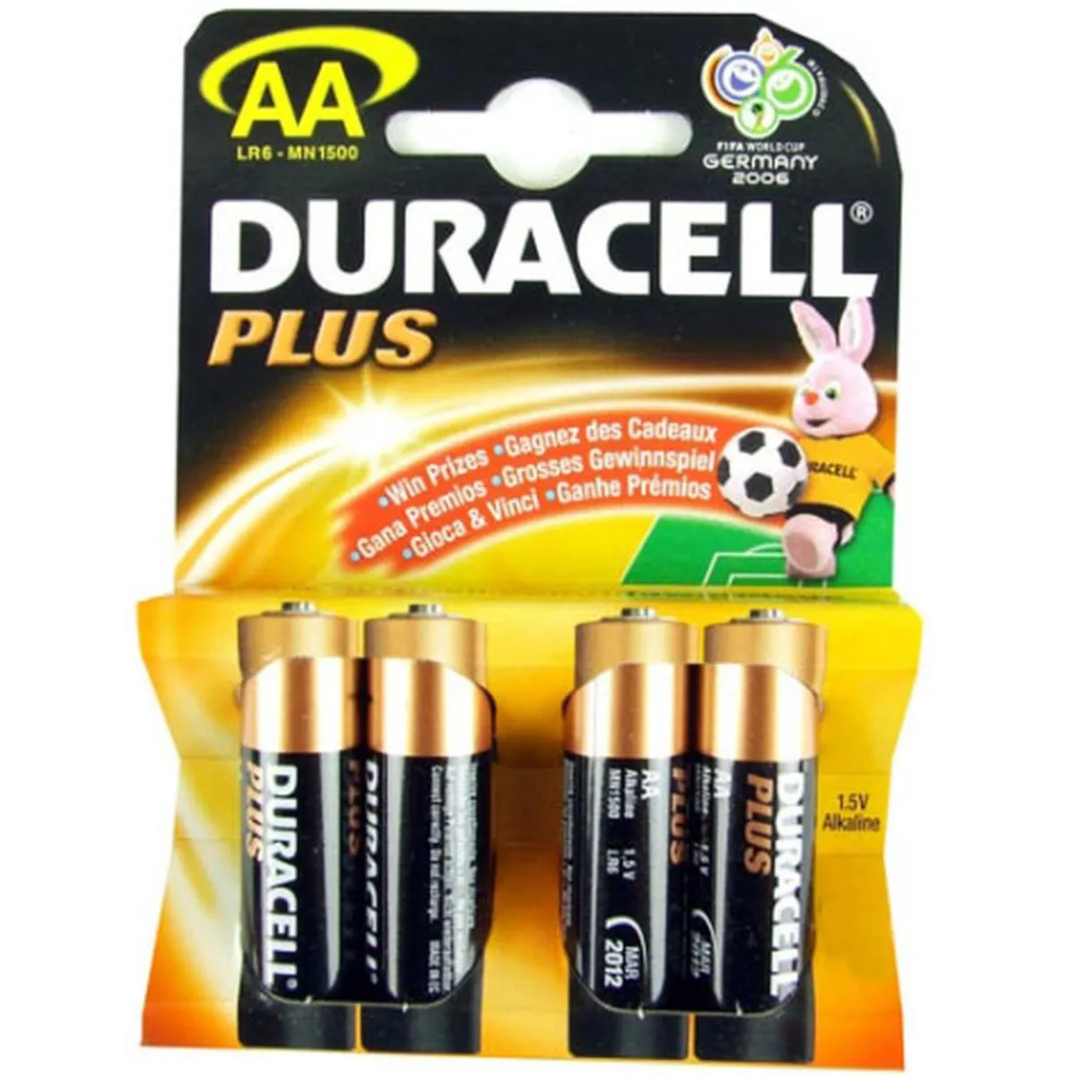 Hot - Pack 4 pilas AA Plus Electrónicos