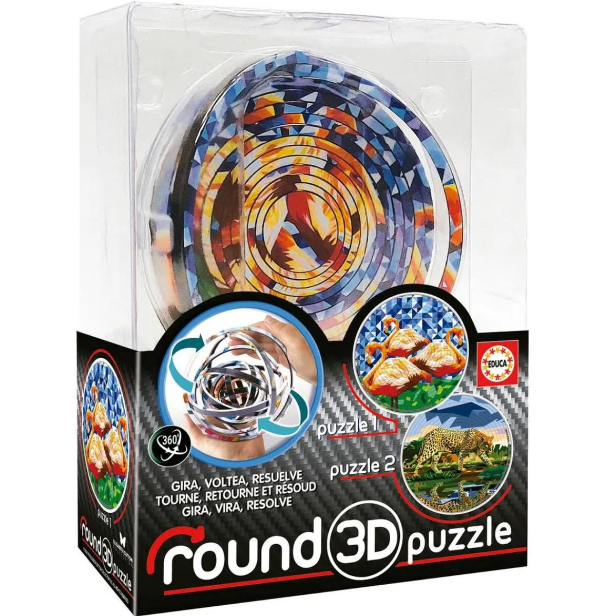Educa Borrás - Puzzle redondo 3D Elizabeth Sutton*EDUCA BORRAS Best