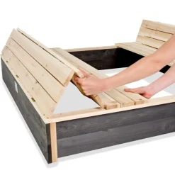 Exit - Arenero de madera Aksent 136 x 132 cm*Exit Toys Discount