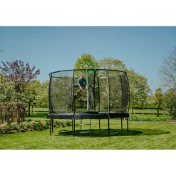 Discount Exit - Cama elástica Allure Classic 366 cm negro Camas Elásticas