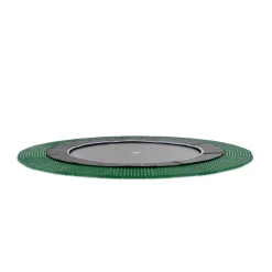 Outlet Exit - Cama elástica de suelo Dynamic 366 cm negro con perímetro de seguridad Camas Elásticas