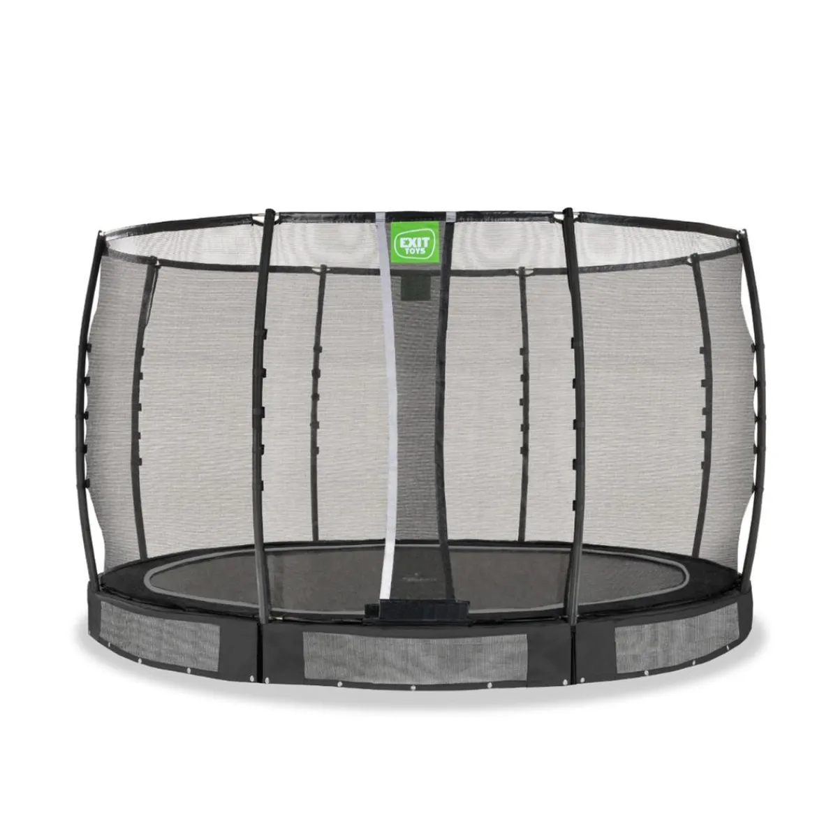 Hot Exit - Cama elástica de suelo Allure Premium 366 cm negro Camas Elásticas