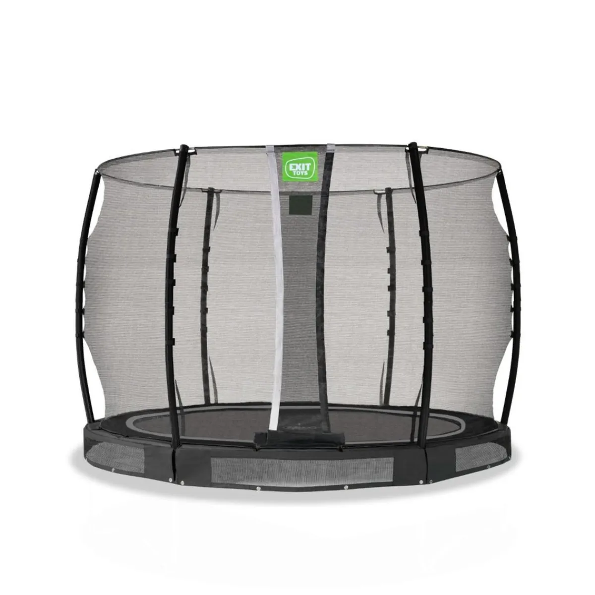 Hot Exit - Cama elástica de suelo Allure Classic 305 cm negro Camas Elásticas