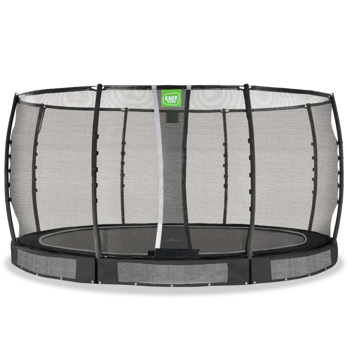 Exit - Cama elástica de suelo Allure Premium 427 cm negro*Exit Toys